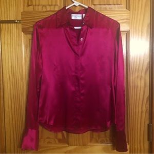 Parisian Signature 100% Silk Blouse